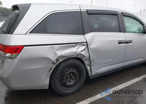 2014 Honda Odyssey Lx from USA, damaged, VIN 5FNRL5H27EB087082